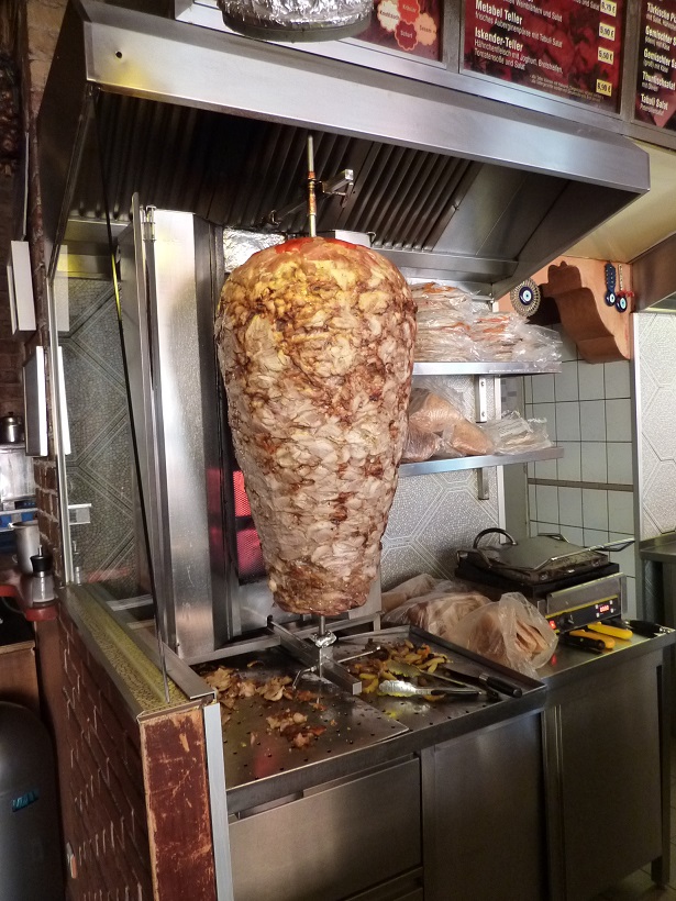 Ali Baba is typical of the ubiquitous high-quality kebab shops in Berlin.