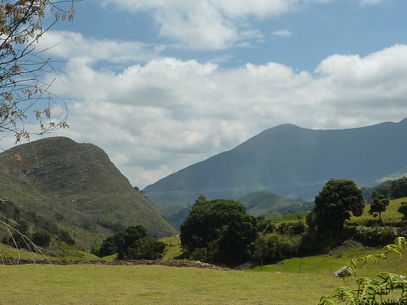 Colombian countryide is beautiful