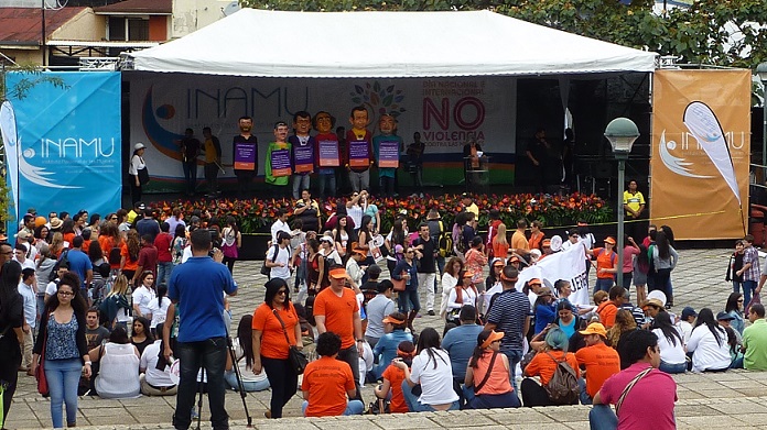 Against women's violence in San Jose