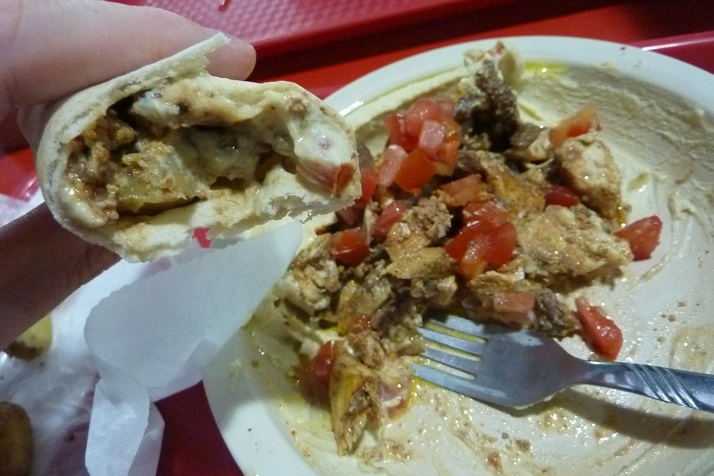 San Jose kebab is born from the shawarma hummus plate