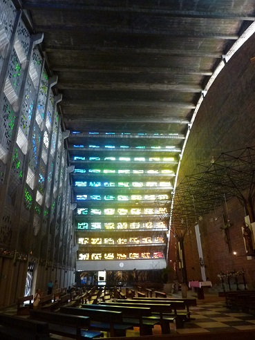 Crazy modernist church