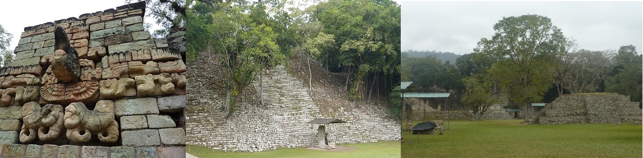 Ancient Mayan Copan in Honduras