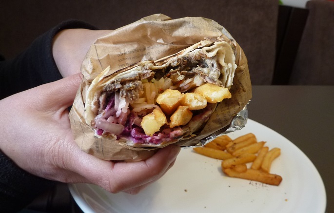 Chip kebab: the chip kebutty.