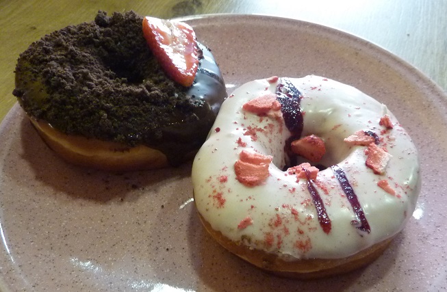 Awesome doughnuts in Kaunas