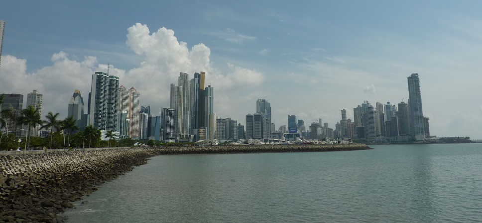 Panama city skyscrapers