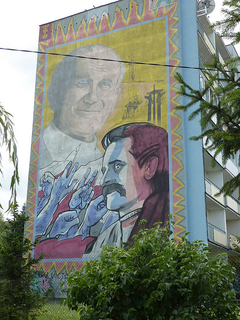 Lech Walesa and the Pope