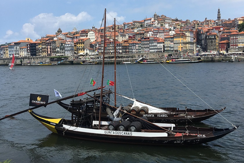 Porto boat full of port. Don't ask about the Cockburn